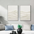 Mountain Textured Wall Art Set of 2 #MS007