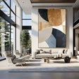 Textured Gilded Geometry | Luxe Tones