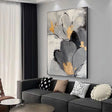 Textured Gilded Blooms | Monochrome Hues