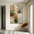 Textured Floral Earthiness | Ivory Bloom