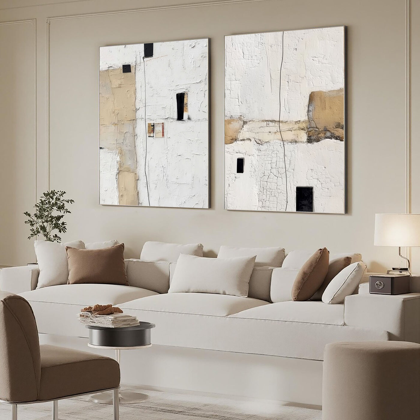 Textured Geometric Minimalism | Urban Hues