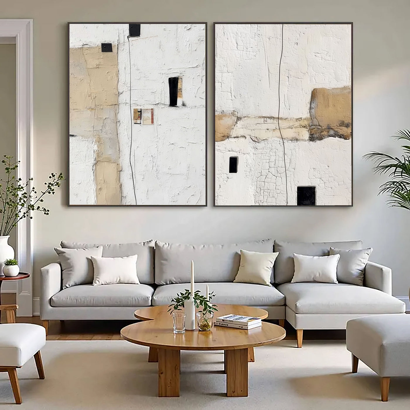 Textured Geometric Minimalism | Urban Hues