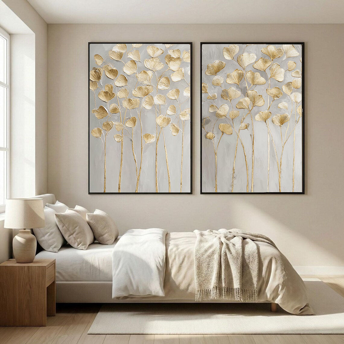 Gilded Ginkgo Forest | Golden Leaves