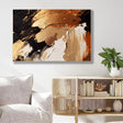 Texturierter vergoldeter Impasto | Gold Schwarz