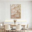 Textured Sculpted Petals | White Beige