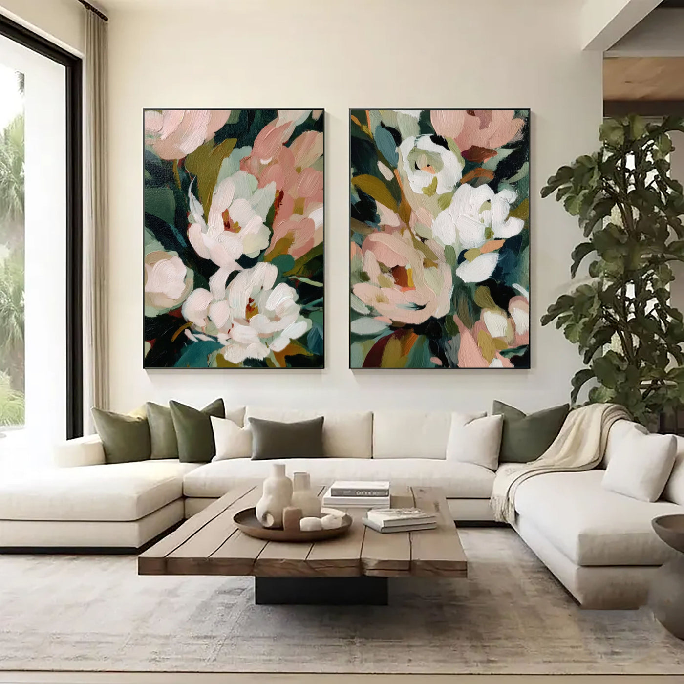Textured Floral Abundance | Pink Peonies