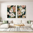 Textured Floral Abundance | Pink Peonies
