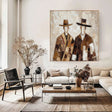 Textured Hat Silhouettes | Earthy Hues