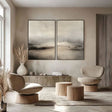 Serene Horizon Mist | Soft Tones