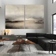 Serene Horizon Mist | Soft Tones