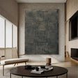 Textured Charcoal Depth | Gray Layers