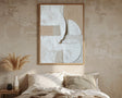 Textured Minimalist Opulence | Neutral Circle
