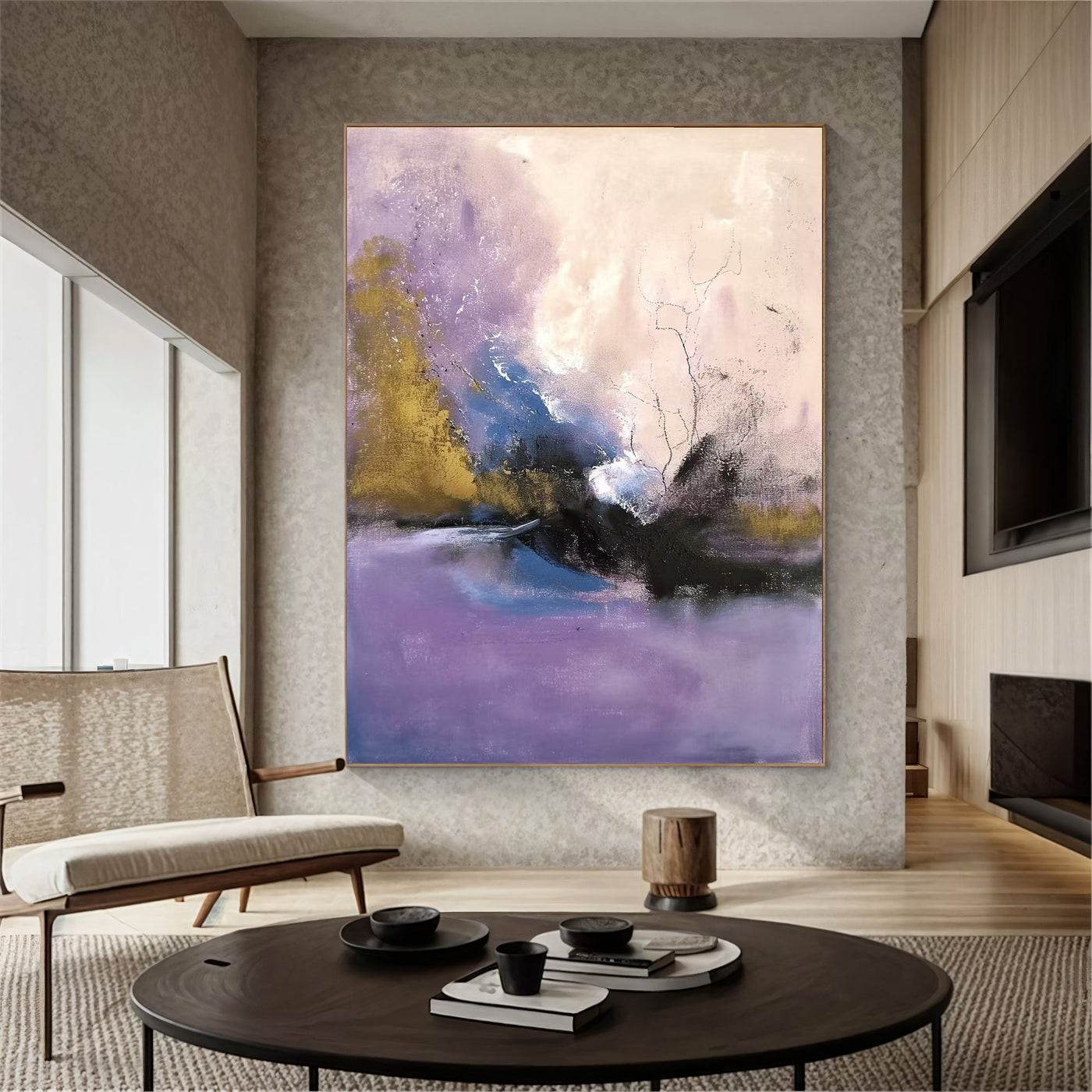 Textured Purple Dream | Lavender Hues