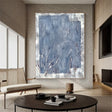 Textured Blue Frost | Silver Hues