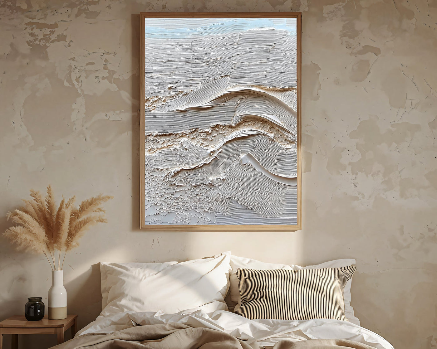 Textured Coastal Opulence | Neutral Wave