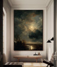 Textured Nocturne Art | Moody Depth