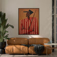 Textured Figurative Art | Retro Depth