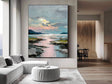 Textured Coastal Sunset | Dreamy Hues