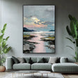 Textured Coastal Sunset | Dreamy Hues