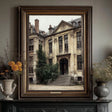 Textured Manor Elegance | Beige Gray