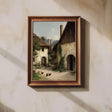 Textured Rural Charm | Beige Green