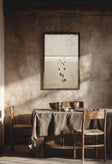 Textured Figure Serenity | Beige Black