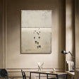 Textured Figure Serenity | Beige Black