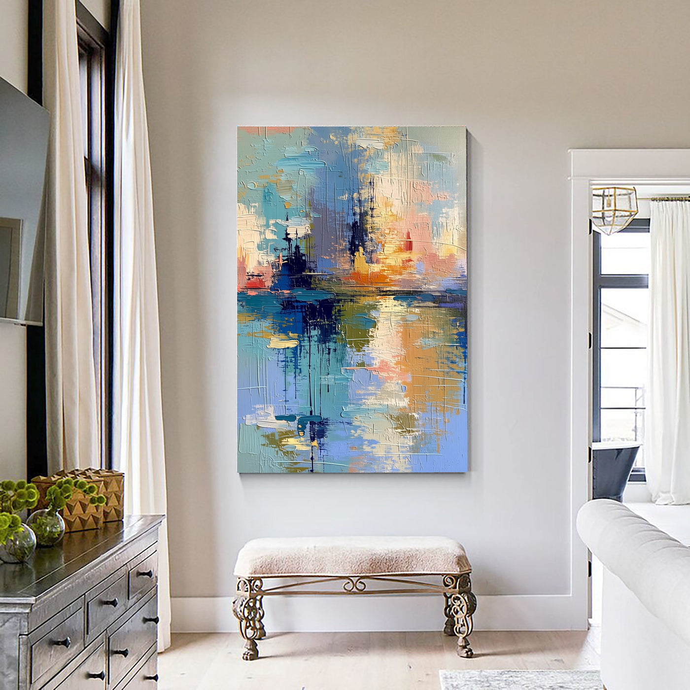 Vibrant Reflection Harmony | Coastal Glow