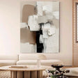 Textured Neutral Blocks | Ivory Noir