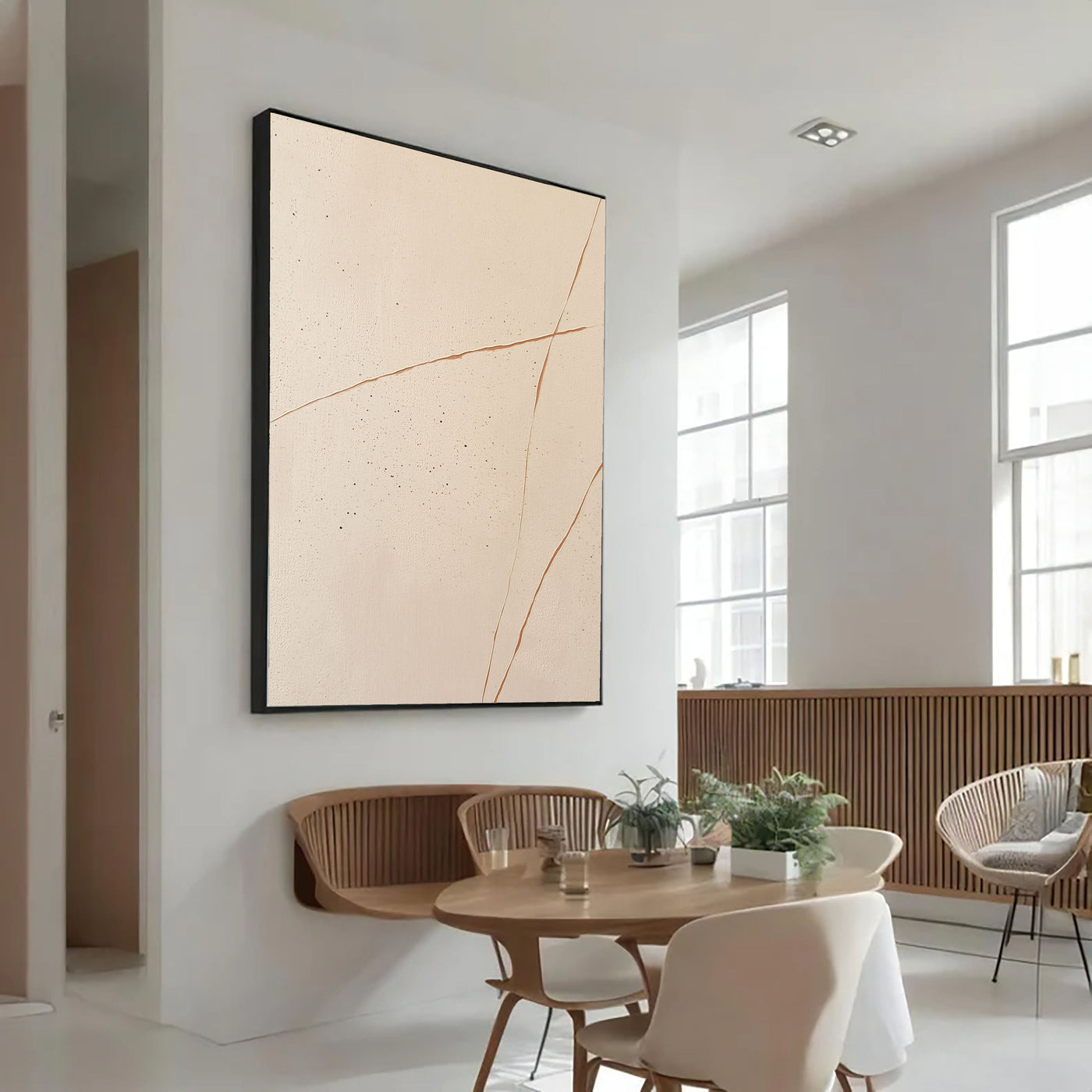 Cracked Earth Serenity | Beige Whisper