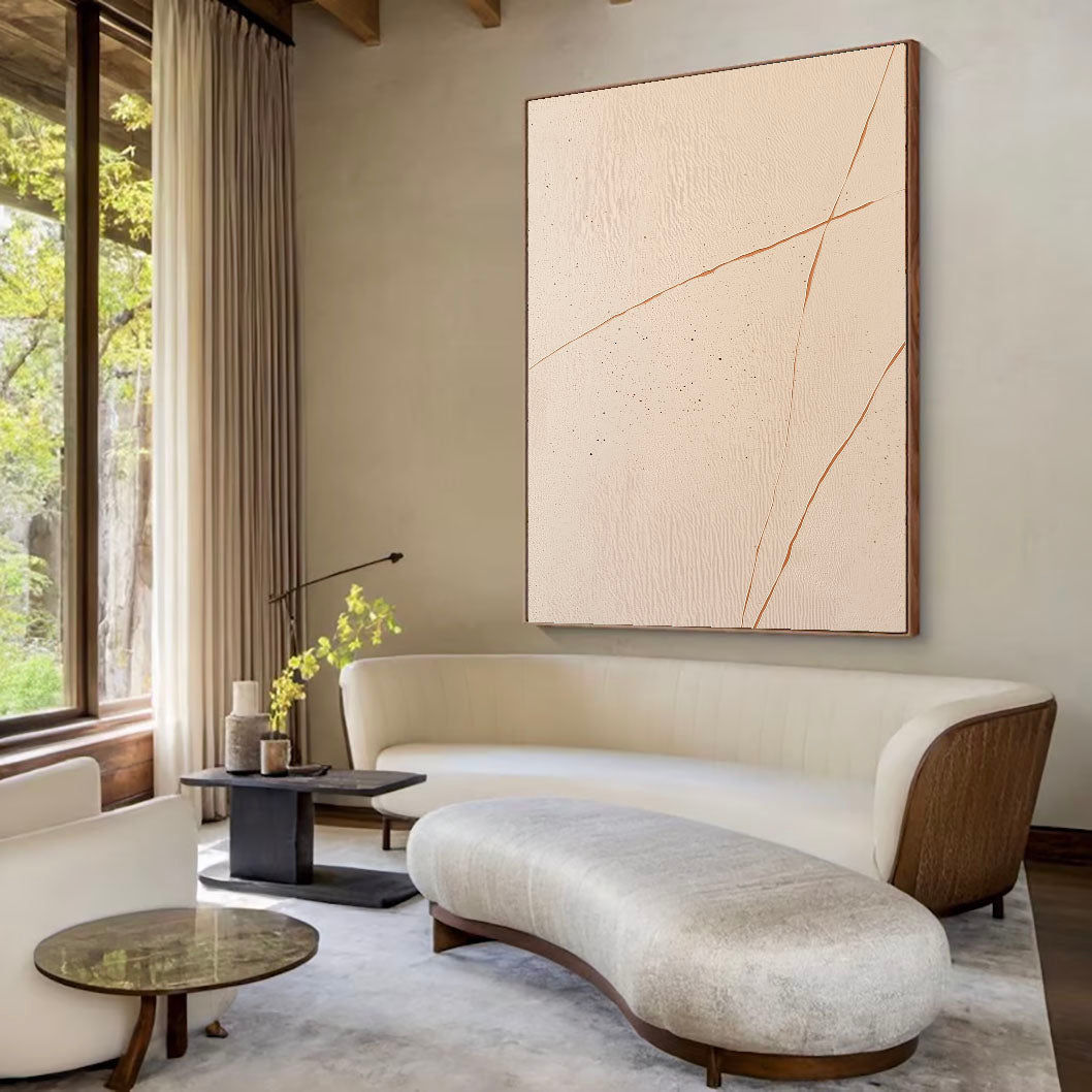 Cracked Earth Serenity | Beige Whisper