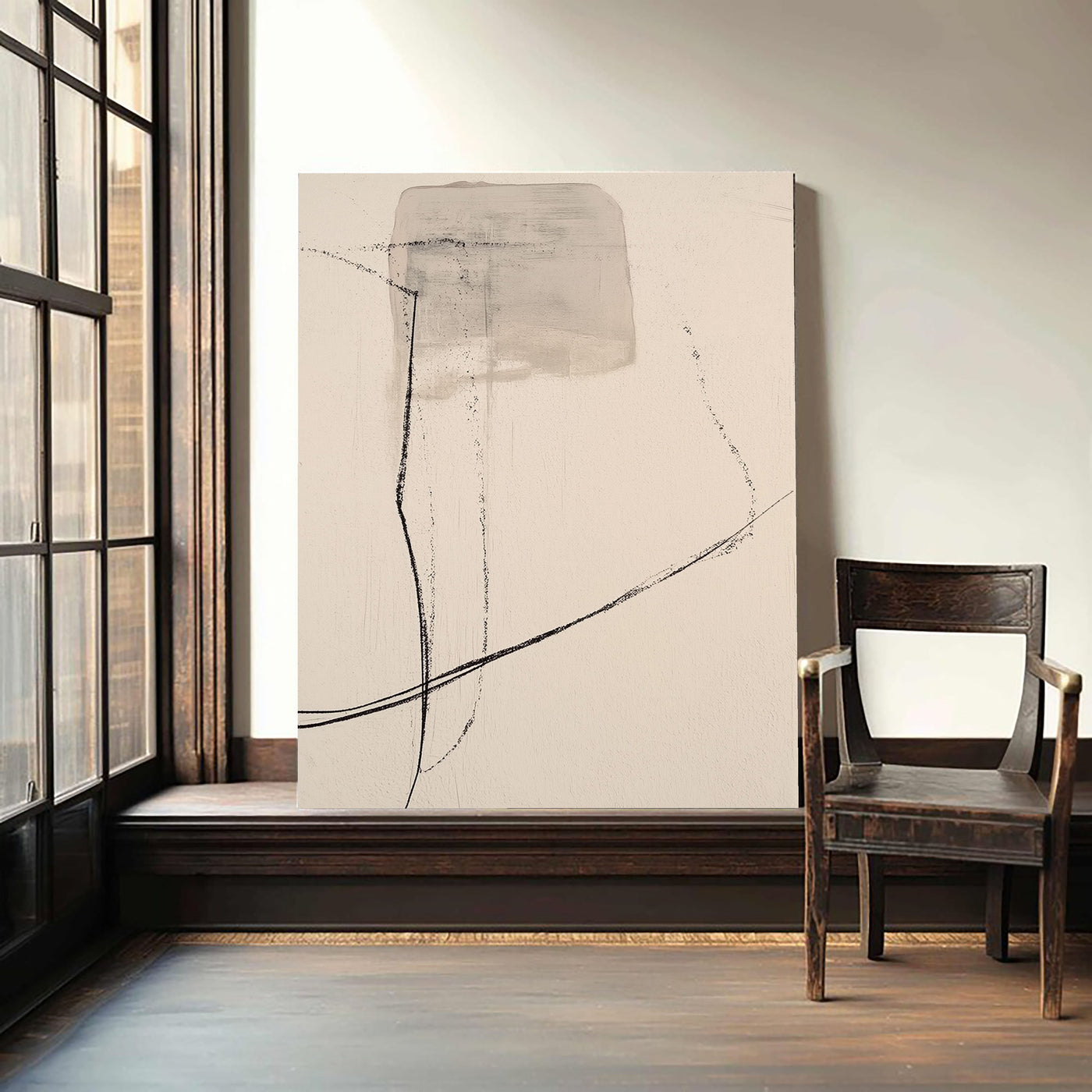 Abstract Line Grace | Soft Shadow