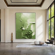 Textured Verdant Layers | Sage Ivory
