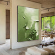 Textured Verdant Layers | Sage Ivory
