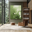 Textured Verdant Layers | Sage Ivory