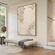 Textured Cream Embrace | Soft Void