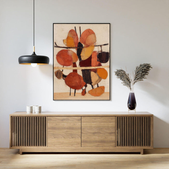 Textured Abstract Abundance | Earthy Hue