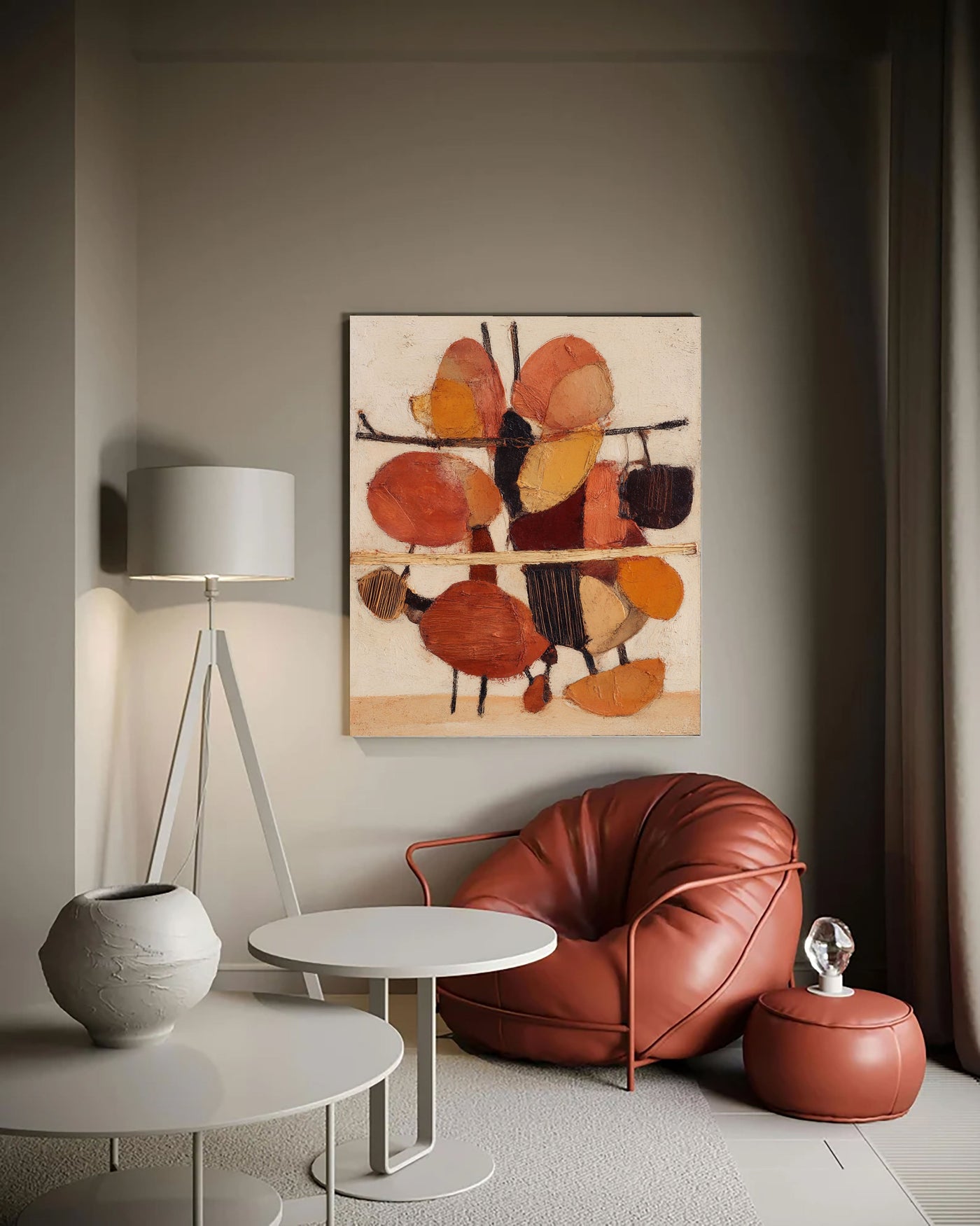 Textured Abstract Abundance | Earthy Hue