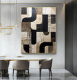 Textured Geometric Chic | Neutral Curve