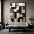 Textured Geometric Chic | Neutral Curve
