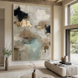 Textured Gilded Clouds | Mint Noir