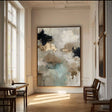 Textured Gilded Clouds | Mint Noir
