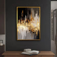 Gilded City Skyline | Night Reflections