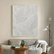 Textured Feather Grace | Ivory White