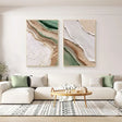 Earthy Textured Layers | Sage Green