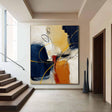 Textured Abstract Forms | Indigo Amber