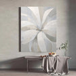 Textured Floral Minimalism | Grey Petals