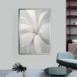 Textured Floral Minimalism | Grey Petals