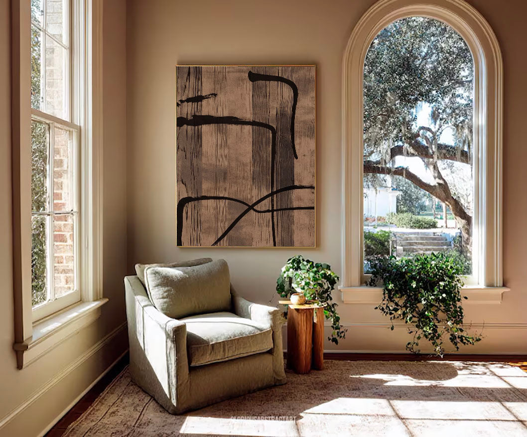 Bold Line Dynamics | Earthy Contrast
