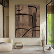 Bold Line Dynamics | Earthy Contrast